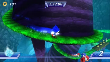 Sonic Rivals (EU) screen shot game playing